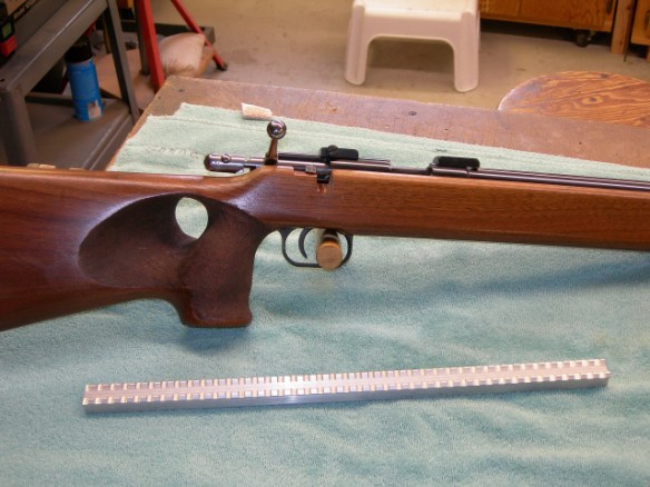 64 Anschutz and Picatinny rail blank