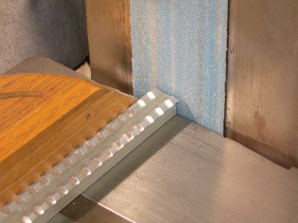 Squaring on Belt Sander